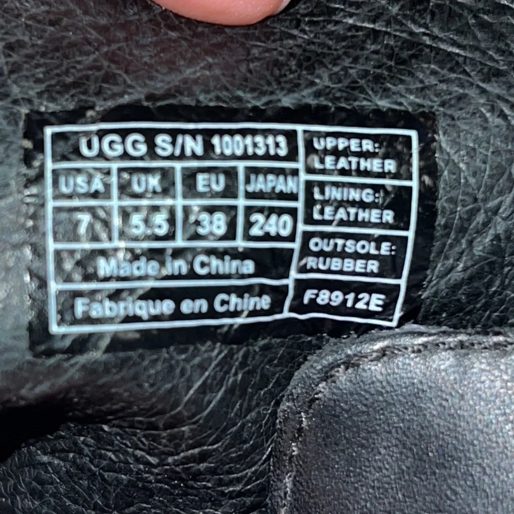 ▶️ UGG ◀️ Nicco Calf Hair Leather Platform  Size 7